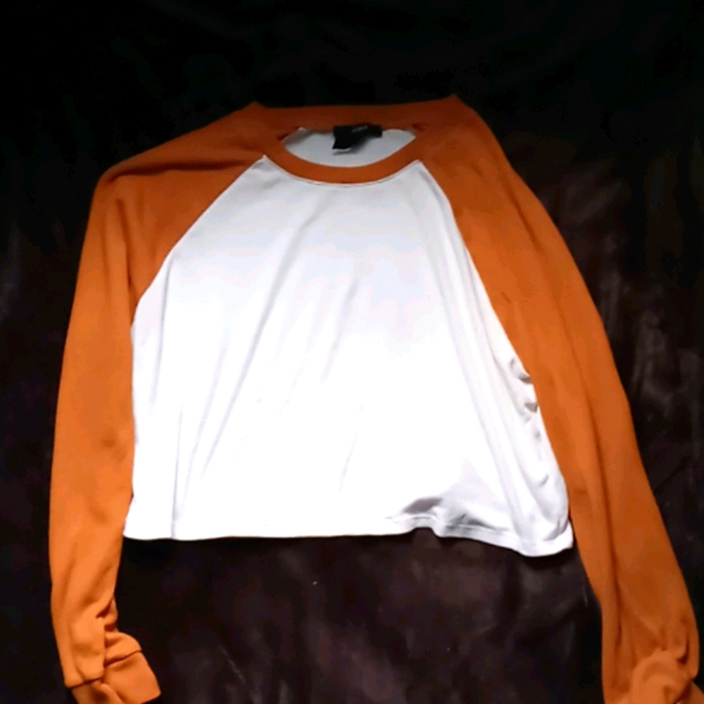 Burnt orange croptop